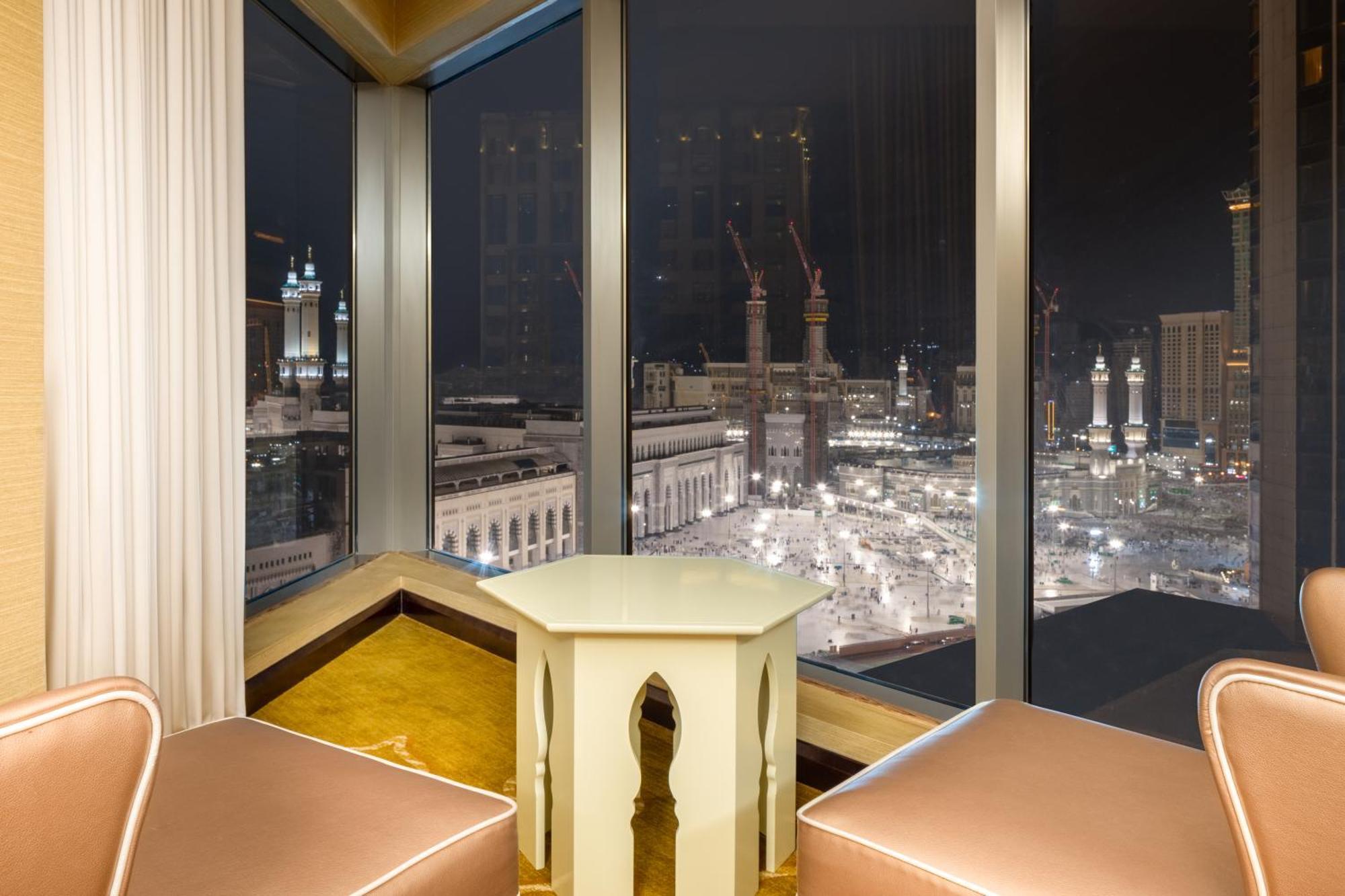 Jabal Omar Marriott Hotel Makkah Mekka Eksteriør billede The view from the hotel